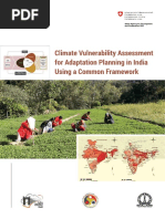 Climate Vulnerability Assessment For Adaptation Planning in India Using A Common Framework