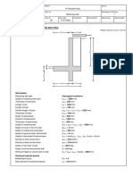 Retaining Wall Analysis (Bs 8002:1994) : Project Job No