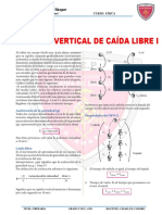 Propiedades de La Caida Libre para Primer Grado de Secundaria