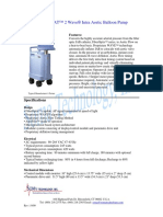 Arrow ACAT™ 2 Wave® Intra Aortic Balloon Pump: Specifications