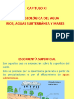 Capitulo X Acción Geologica Del Agua