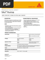 Sika® Rustop: Product Data Sheet