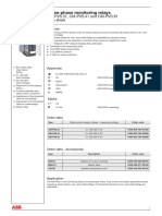 Three-Phase Monitoring Relays: CM-PVS.31, CM-PVS.41 and CM-PVS.81 Data Sheet