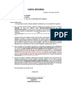 Carta Notarial Segundo Gonzalo