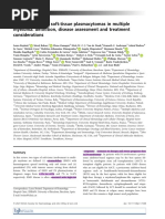 Expert Review On Soft-Tissue Plasmacytomas in Multiple Myeloma: Definition, Disease Assessment and Treatment Considerations