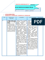 Sesión de Escribir Un Triptico