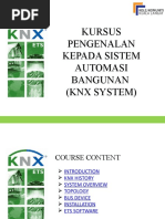 Kursus Pengenalan Kepada Sistem Automasi Bangunan (KNX System)