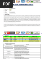 PLAN ANUAL MATEMATICA 3ro