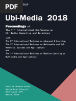 Proceedings of UbiMedia2018 With Workshops