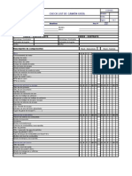 Check List de Camiones Grua