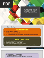 Exercise and Airpollution: Erlang Samoedro