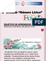 5º Básico LENGUAJE - PPT Género Lírico