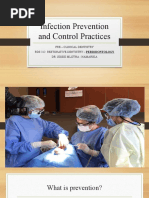 Infection Prevention and Control Practices