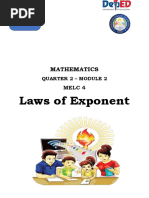 Laws of Exponent: Grade 9