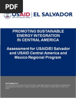 Promoting Sustainable Energy Integration in Central America - Report USAID