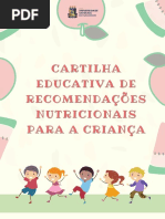 Cartilha Educativa para Uma Alimentação Saudável - Crianças