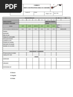 Formato Inspección Preoperacional Guadañadora