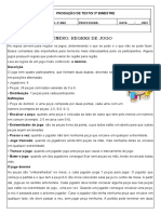 4ºano Produção de Texto 8 de Agosto 3º B