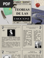 TEORIAS DE LAS EMOCIONES - Marisol Leon Cumapa