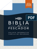 Folleto Informativo Biblia Del Pescador Liderazgo