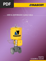 WEIR & DIAPHRAGM Control Valve