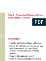 Aula 02 - Agregados Macroeconômicos e Identidades Contábeis