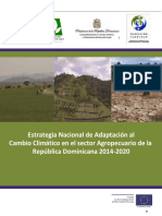 Plan de Adaptacion Agropecuario Republica Dominicana