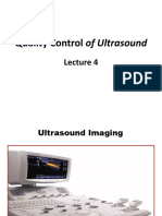 Quality Control of Ultrasound