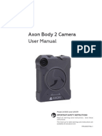 Axon Body 2 Manual MMU0057