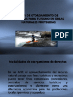 Clase - 16 Otorgamiento de Derechos Turisticos en Anp