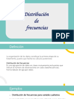 Distribución de Frecuencias y Gráficos