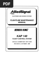 Flightline Maintenance Manual: Flight Control System