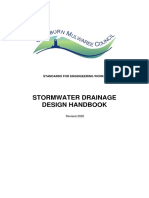 Stormwater Drainage Design Handbook: Standards For Engingeering Works