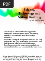 Week 4-Science, Technology and Nation Building