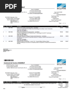 Commercial Invoice SO025047 For Graffin Technologies