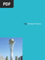 Almaty and Astana