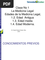 Historia de La Med Legal