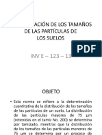 Inv E-123 Determinación de Los Tamaños de Las Partículas