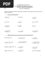 Guia de Ejercicios Civu Matemã - Tica (Ã - Lgebra) 2021 Udb