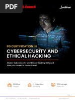 PG Certification in Cyber Security and Ethical Hacking