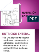 Nutrición Enteral