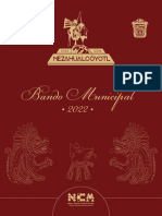 Bando Municipal Book 2022