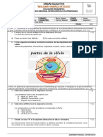 Diagnóstico CCNN 8° Egb 2022 - 2023