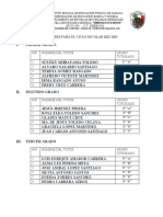 Tutorias Ciclo Escolar 2022-2023