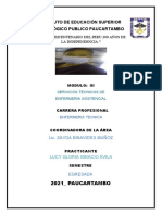 Informe Del III Modulo de La I Fase Egresada Lucy