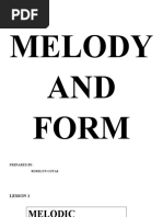 Melody AND Form: Melodic