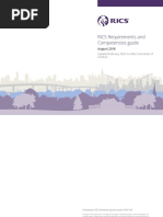 RICS Requirements and Competencies Guide