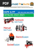 HDPE Pipe Welding Machines