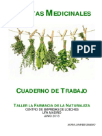 Plantas Medicinales Cuaderno de Trabajo