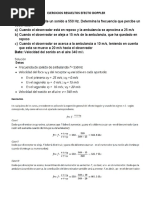 Ejercicios Resueltos Efecto Doppler